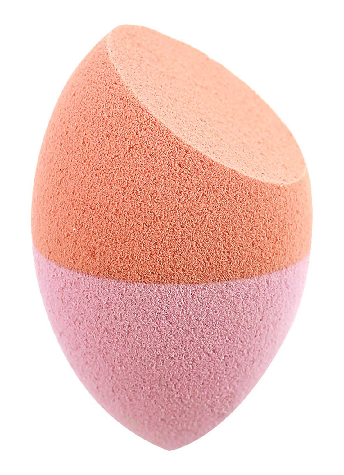Real Techniques Dual-ended Expert Sponge - make-up spons - voorkant 2 oranje