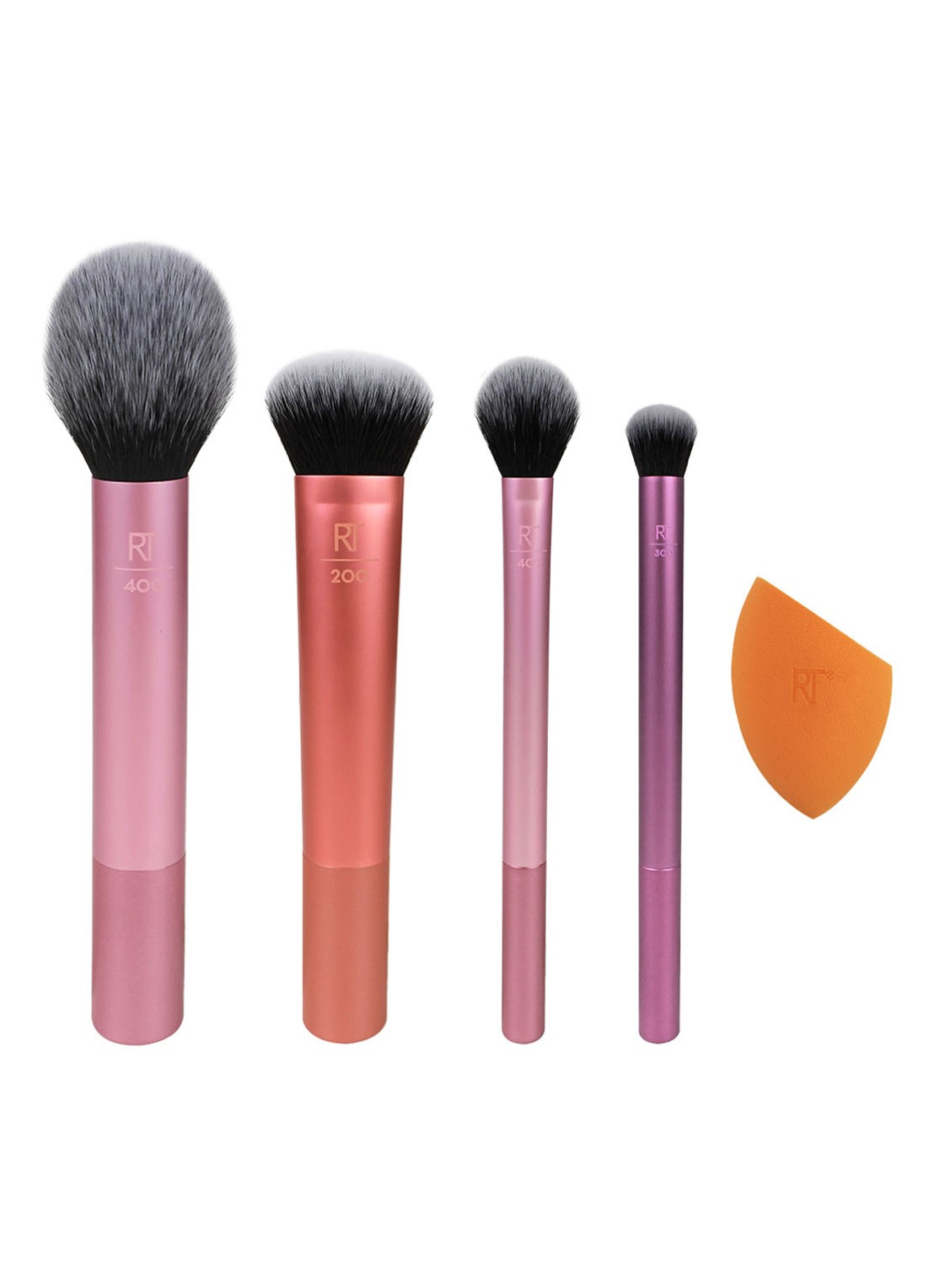 Real Techniques Everyday Essentials - make-upkwast set - voorkant roze