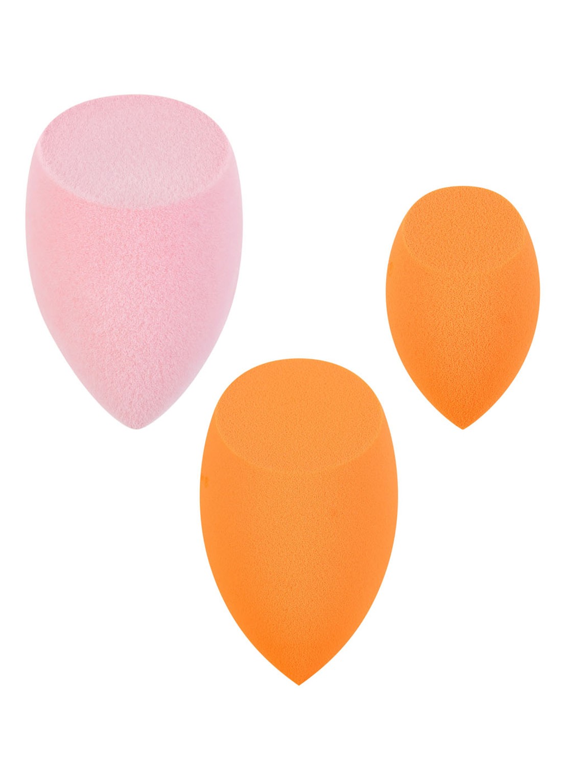 Real Techniques Ultimate Makeup Sponge Blending and Setting Trio - make-up spons set van 3  - voorkant 2 undefined