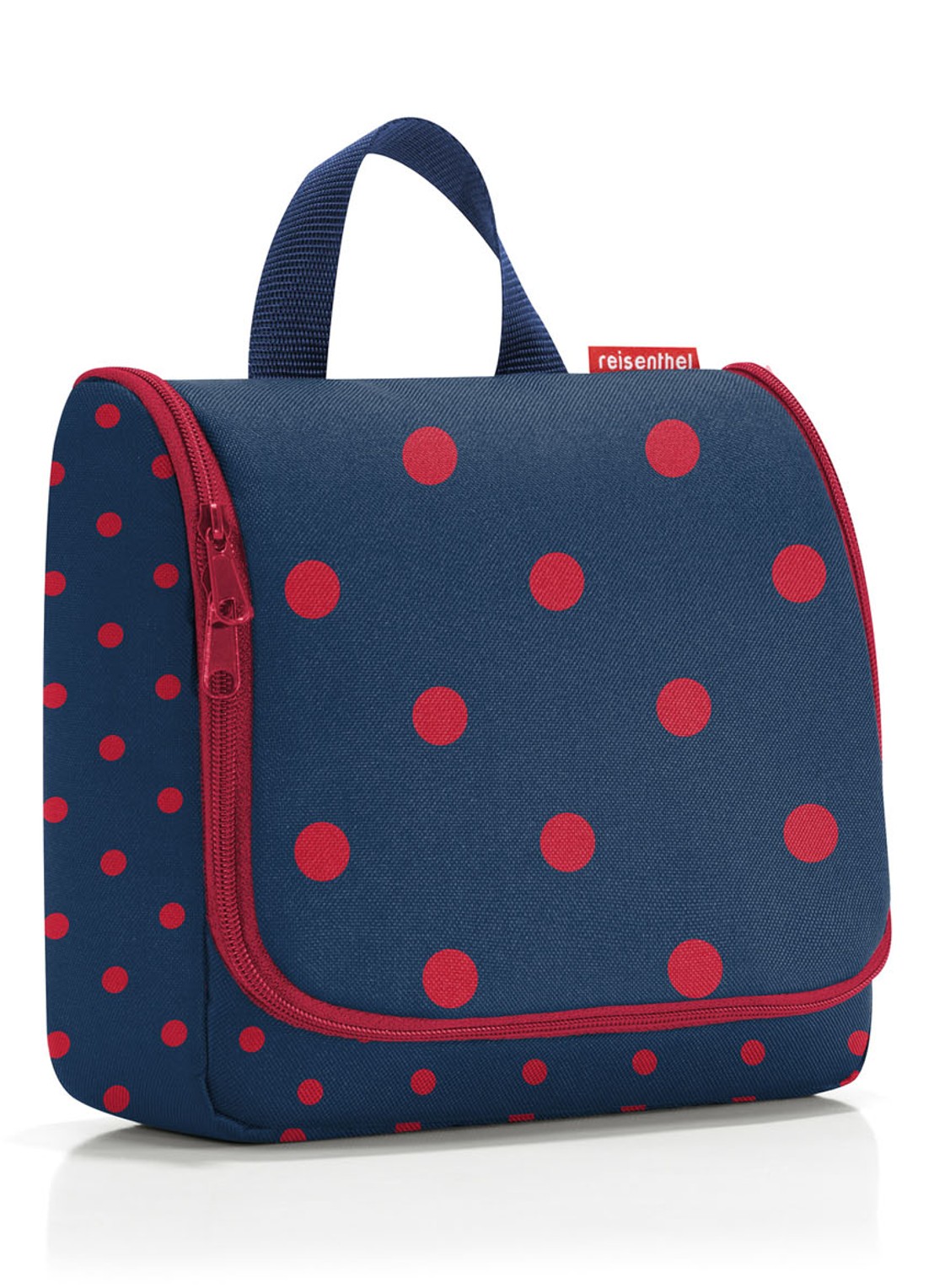 Reisenthel Mixed Dots Toilettas Met Ophanghaak Blauw De Bijenkorf