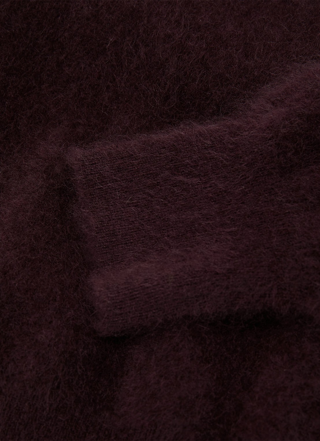 Reiss Alina fijngebreide pullover van kasjmier - detail 7 aubergine