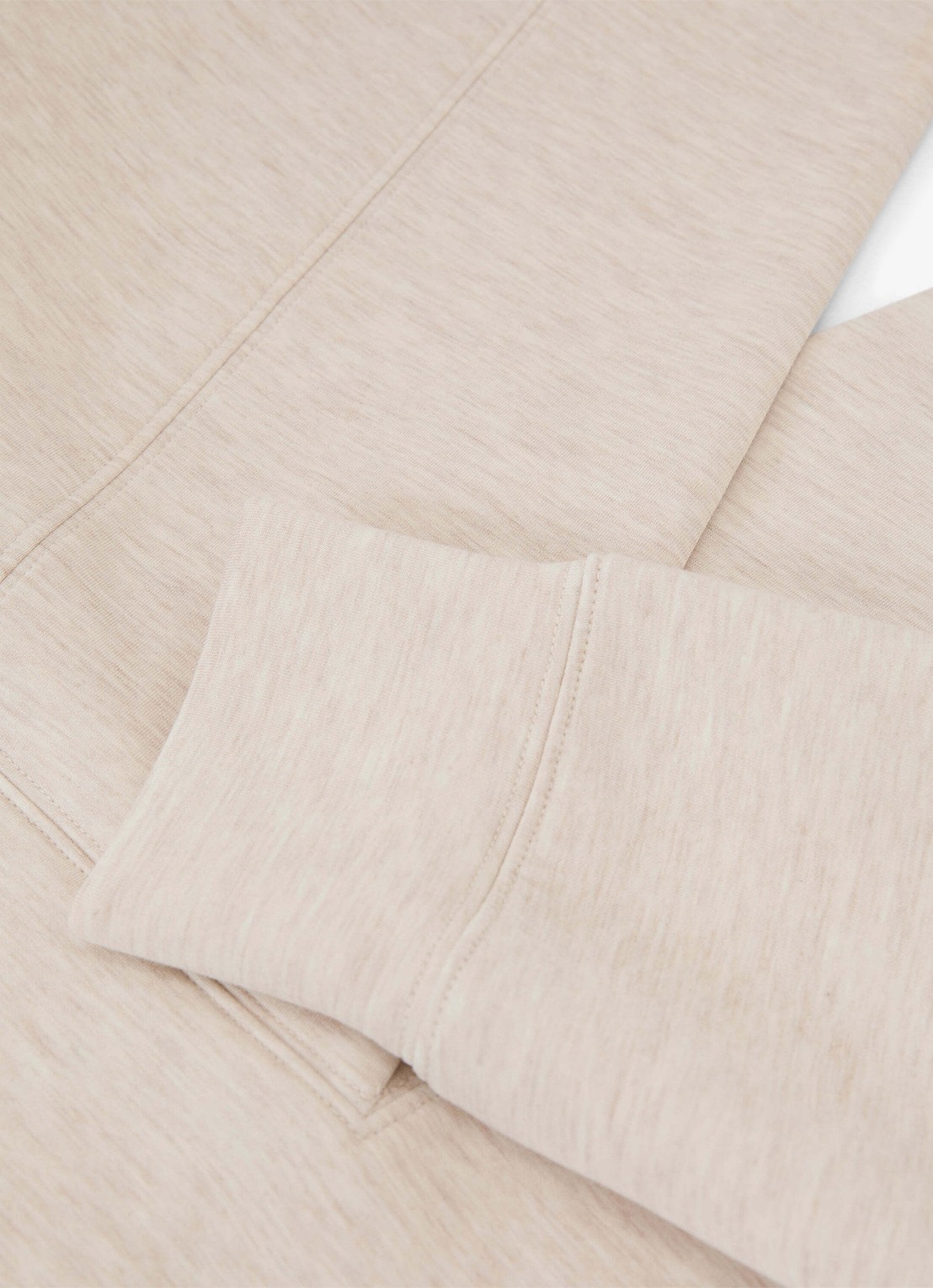 Reiss Annabel sweater met opstaande kraag - detail 3 beige