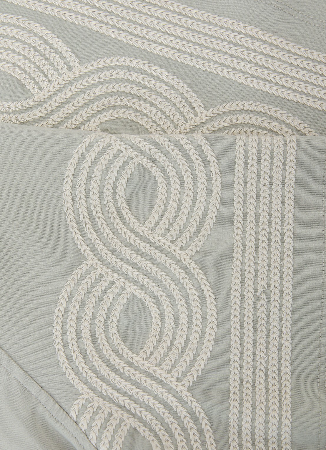 Reiss Arden regular fit overhemd met borduring - detail 8 donkergroen