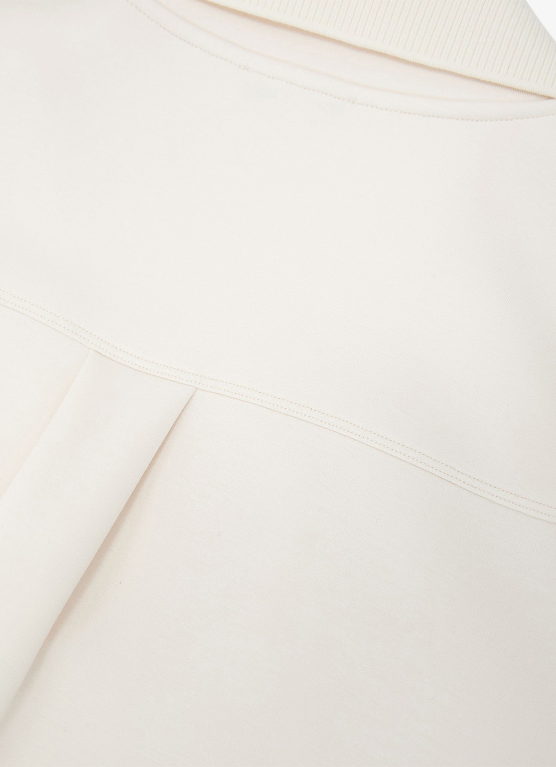 Reiss Bea sweater met kraag - detail 7 creme