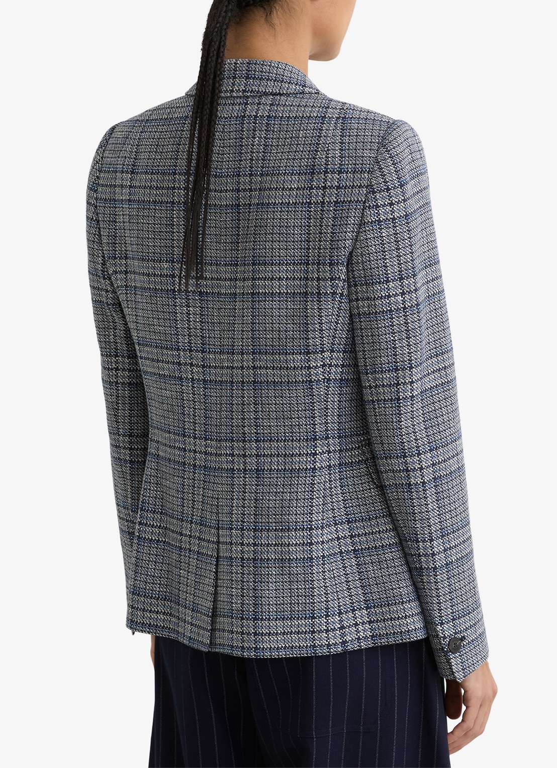 Reiss Blazer met pied-de-poule dessin - achterkant 6 middengrijs