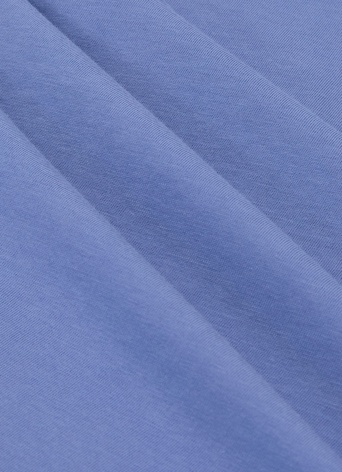 Reiss BLESS Katoen Crew-Neck Tailored-Fit T-Shirt - detail 3 blauw