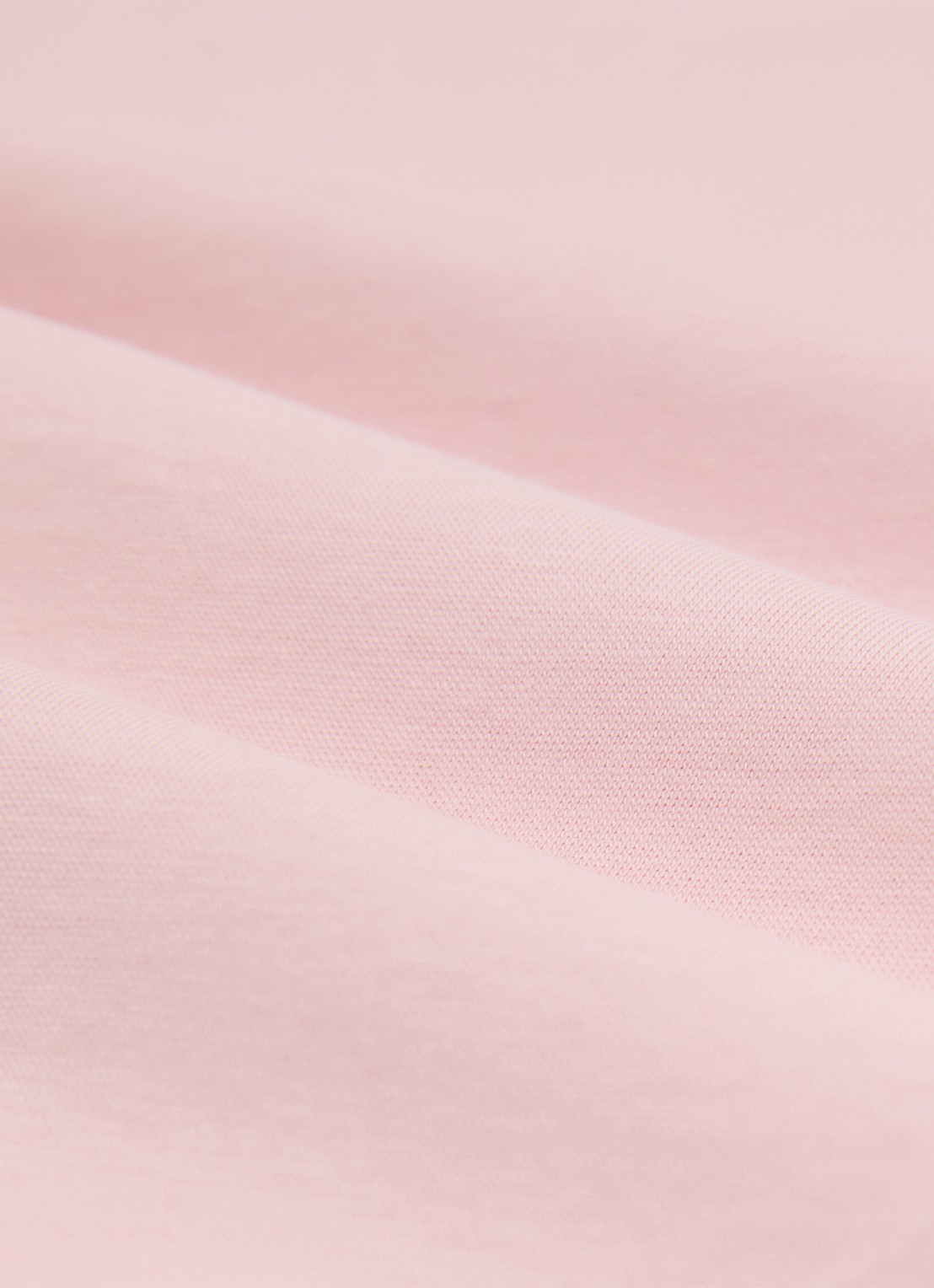 Reiss BLESS Katoen Crew-Neck Tailored-Fit T-Shirt - detail 3 lichtroze