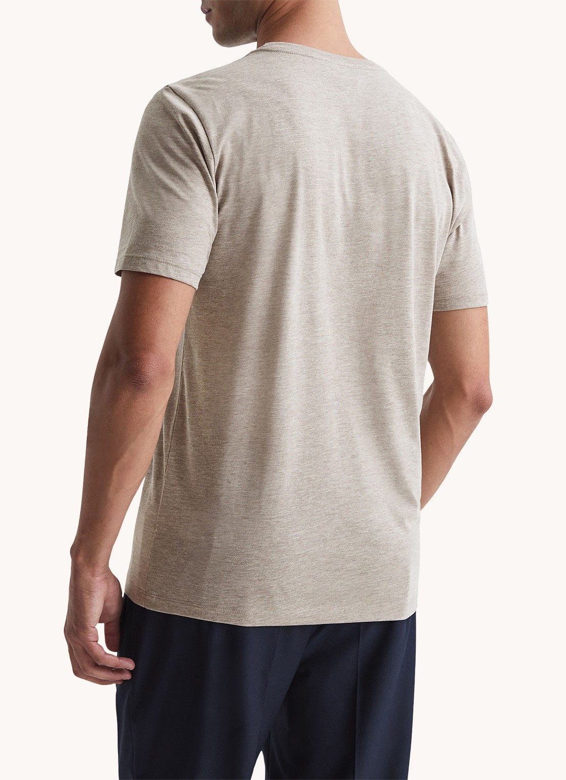 Reiss Bless T-shirt in 3-pack - achterkant 2 lichtgrijs