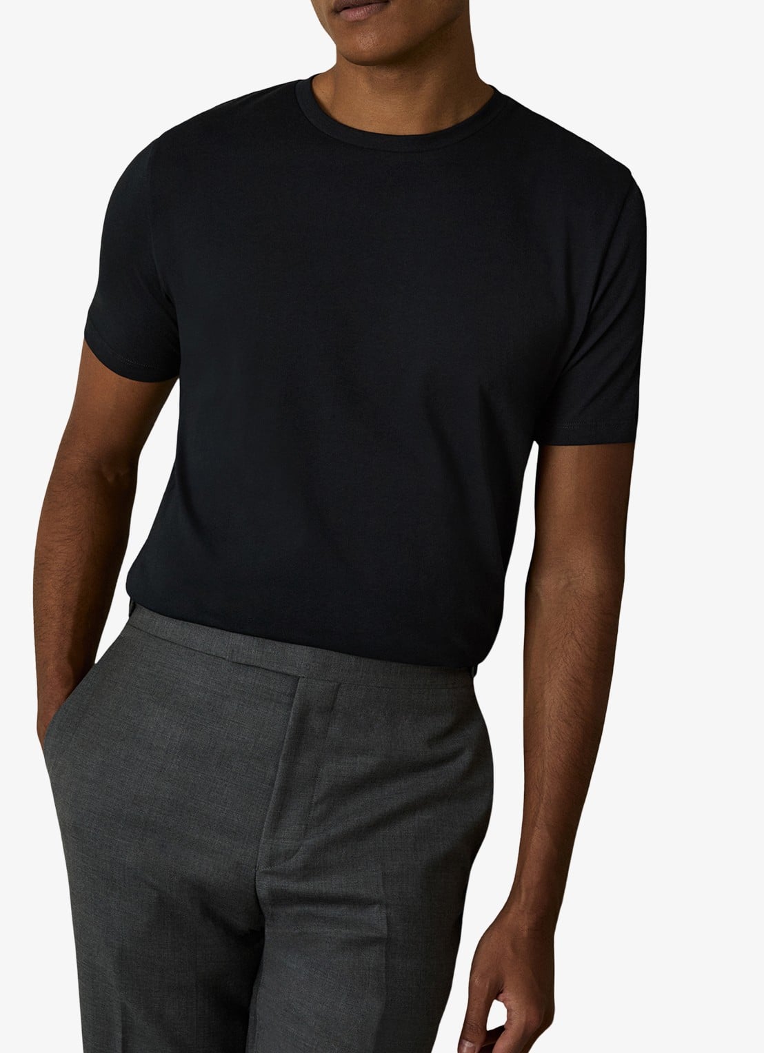 Reiss Bless T-shirt in 3-pack - detail 3 wit