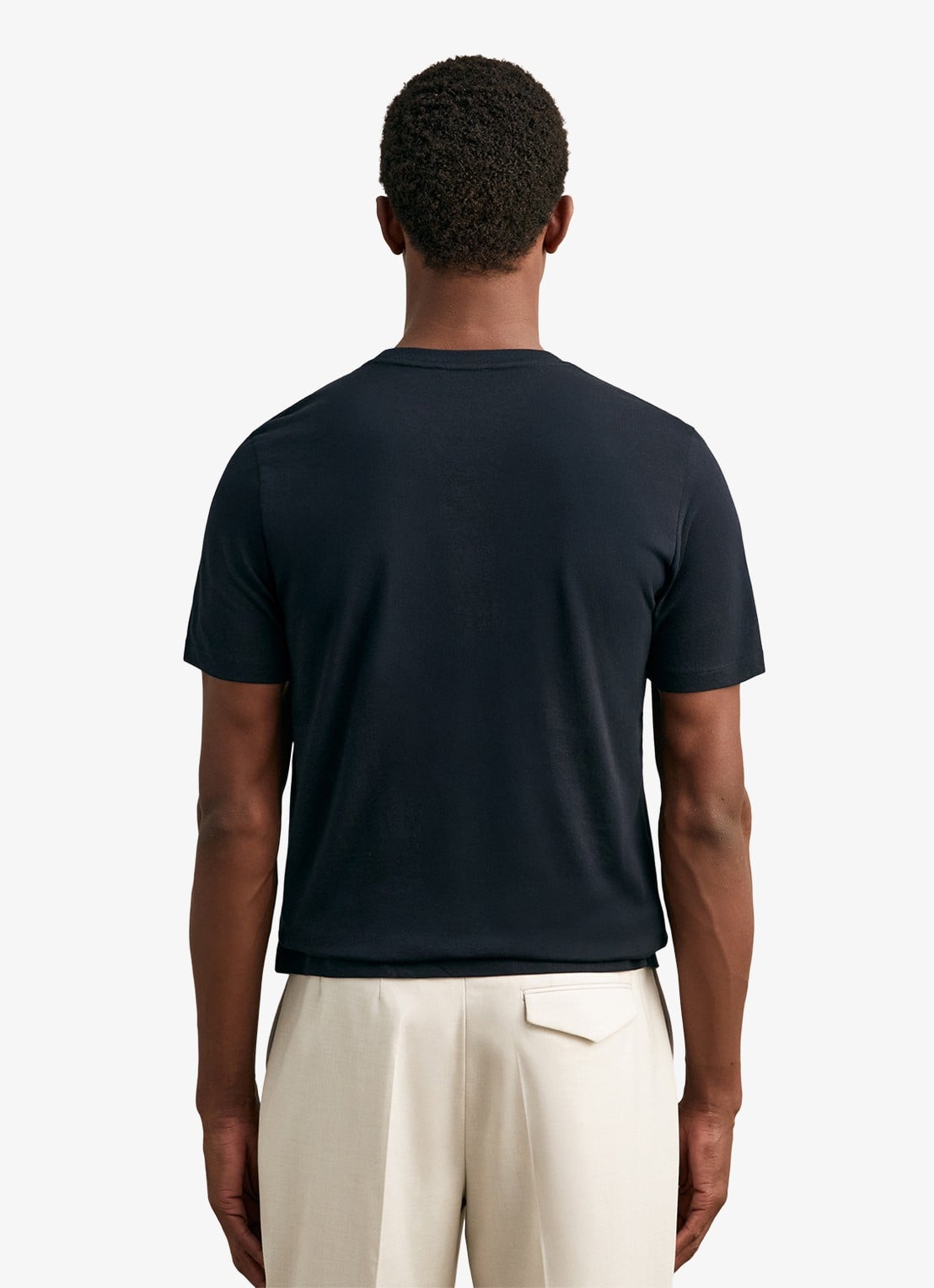 Reiss Bless T-shirt met ronde hals in 3-pack - achterkant 7 zwart