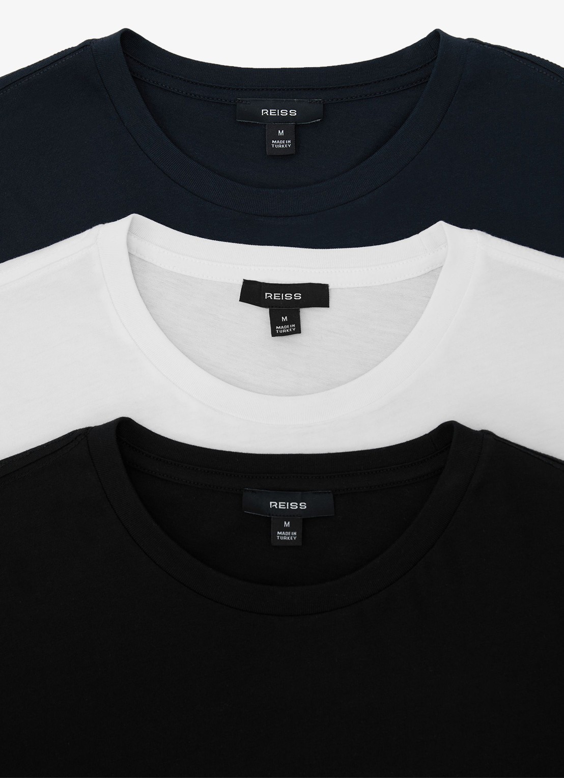 Reiss Bless T-shirt met ronde hals in 3-pack - detail 6 multicolor