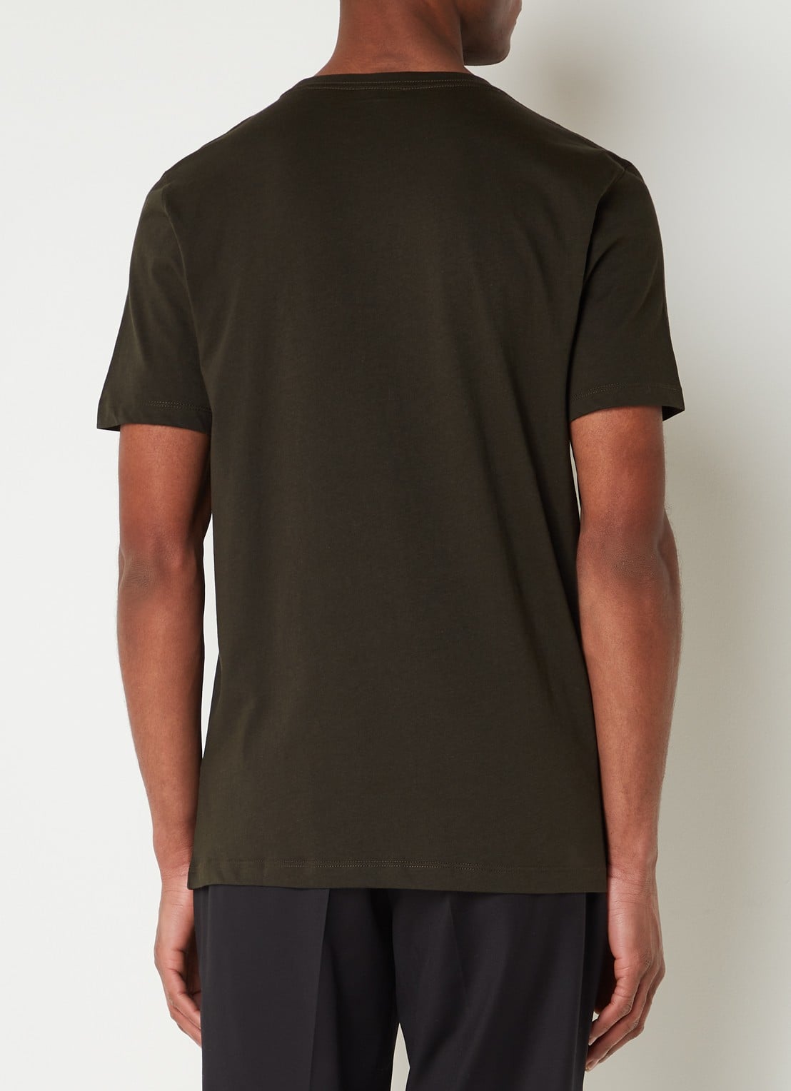 Reiss Bless T-shirt met ronde hals   - achterkant 3 groen