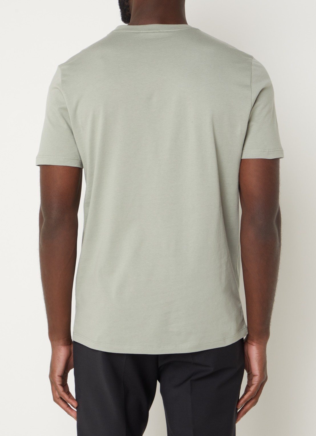 Reiss Bless T-shirt met ronde hals   - achterkant lindegroen