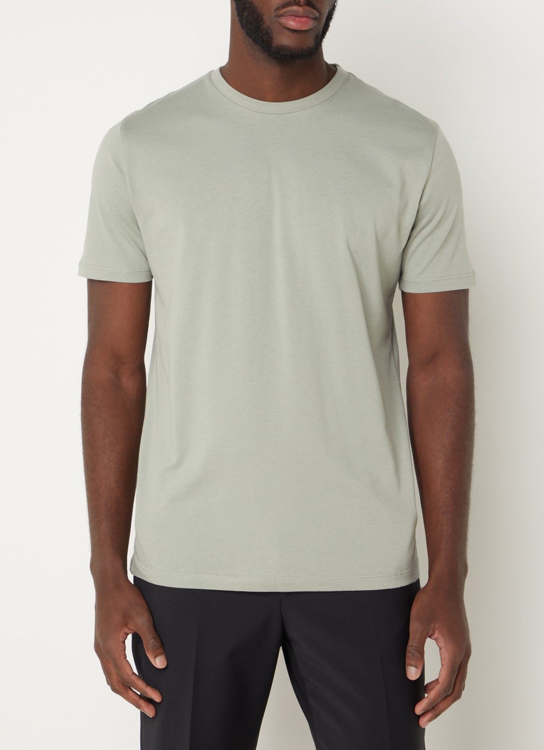Reiss Bless T-shirt met ronde hals   - detail 4 lindegroen