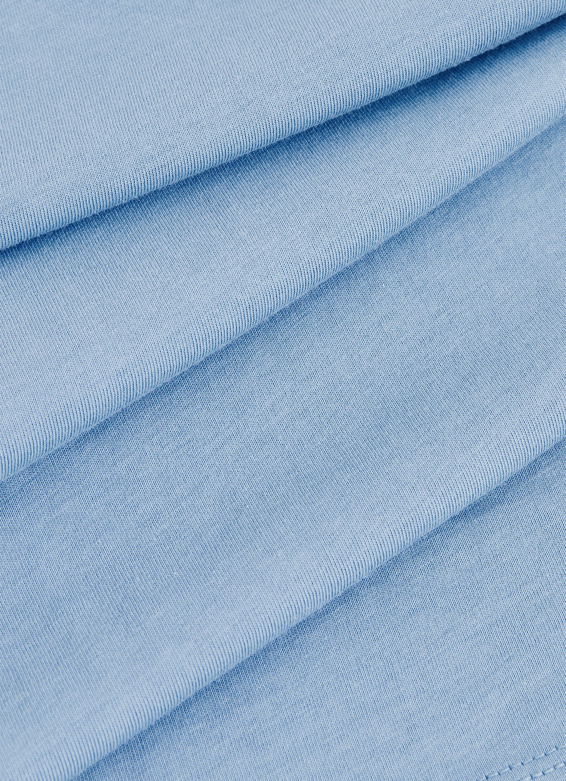 Reiss Bless T-shirt met stretch - detail 5 lichtblauw