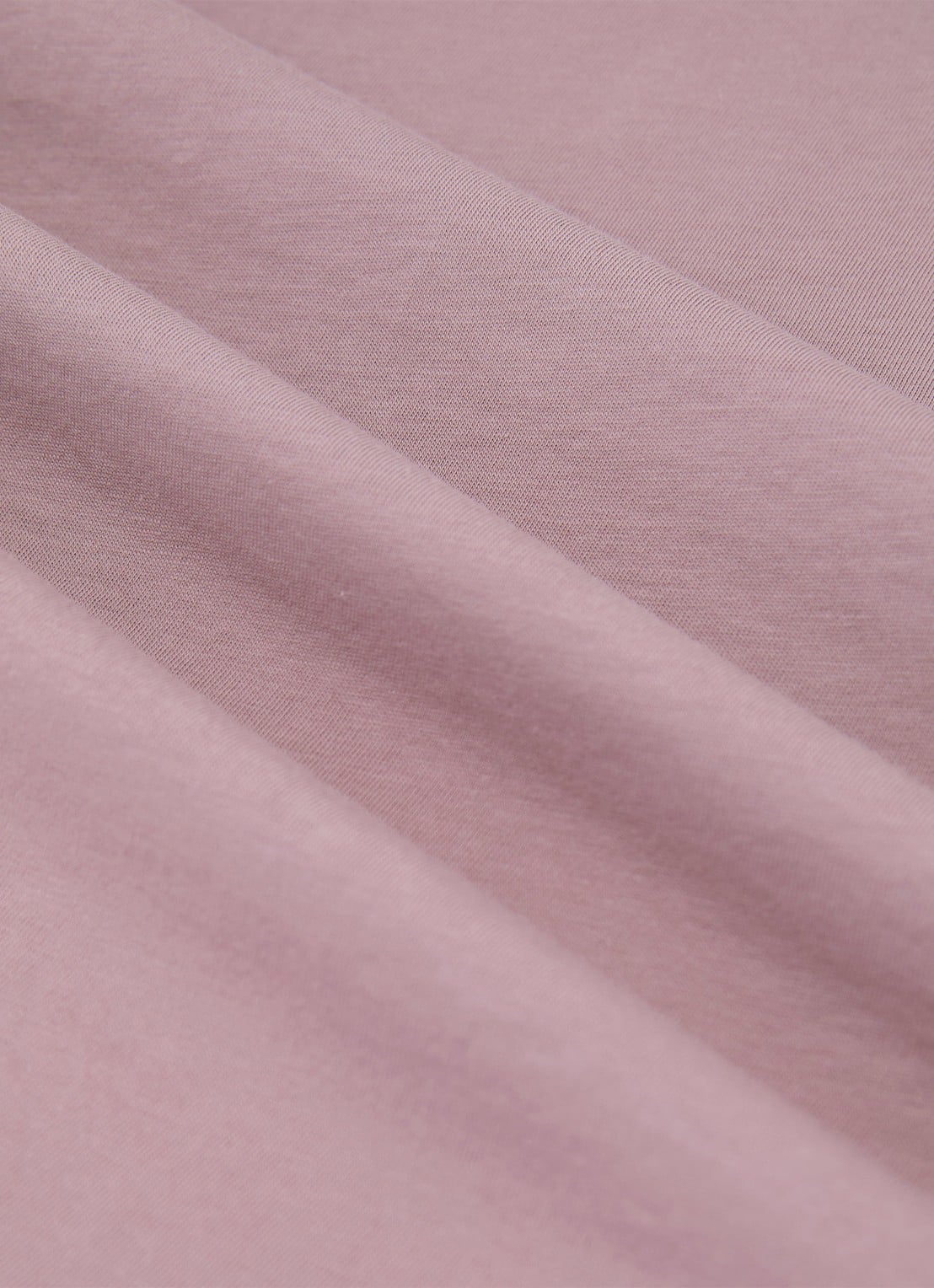 Reiss Bless tailored fit T-shirt met ronde hals - detail 2 dusty rose / roze