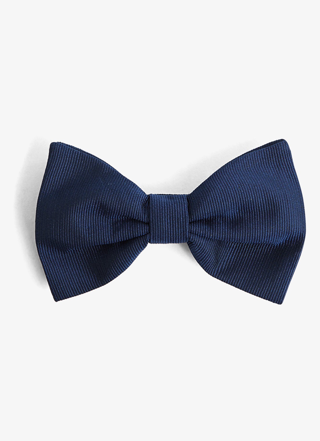 Reiss Boyle vlinderdas van zijde - voorkant dark navy / blauw