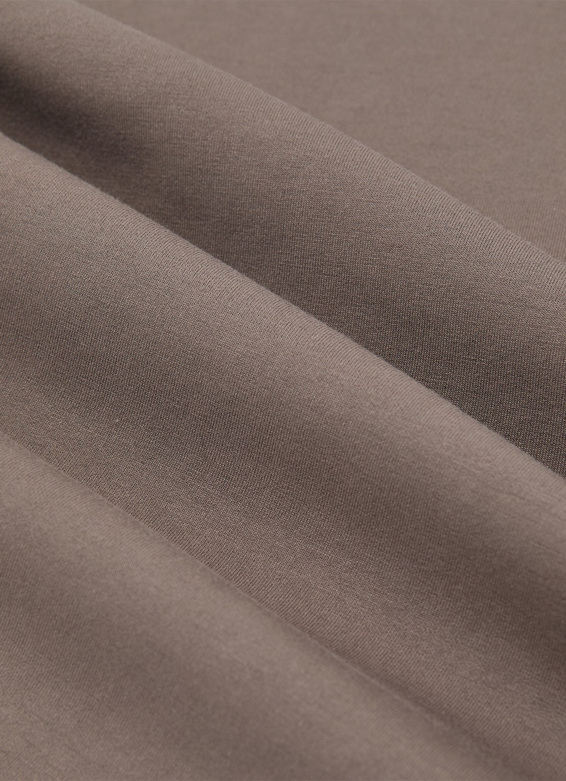 Reiss Bradley T-shirt met ronde hals - detail 3 lichtbruin