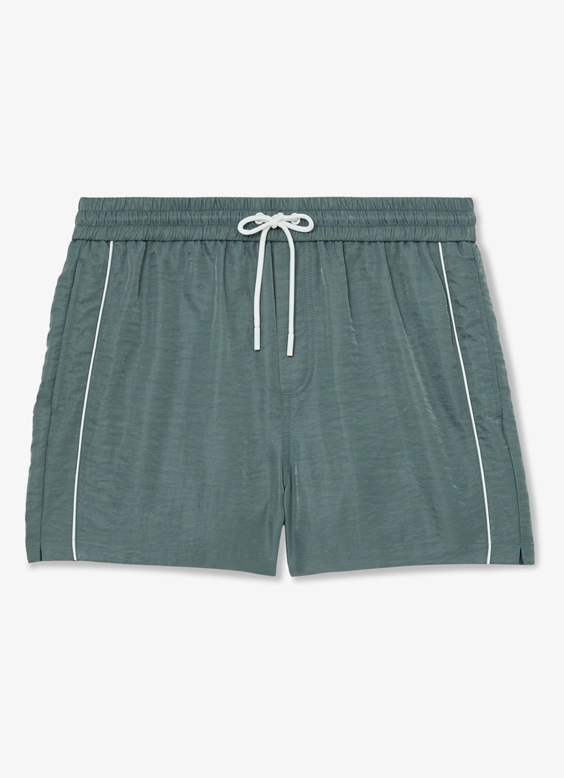 Reiss Breeze zwemshort met logo - voorkant groen