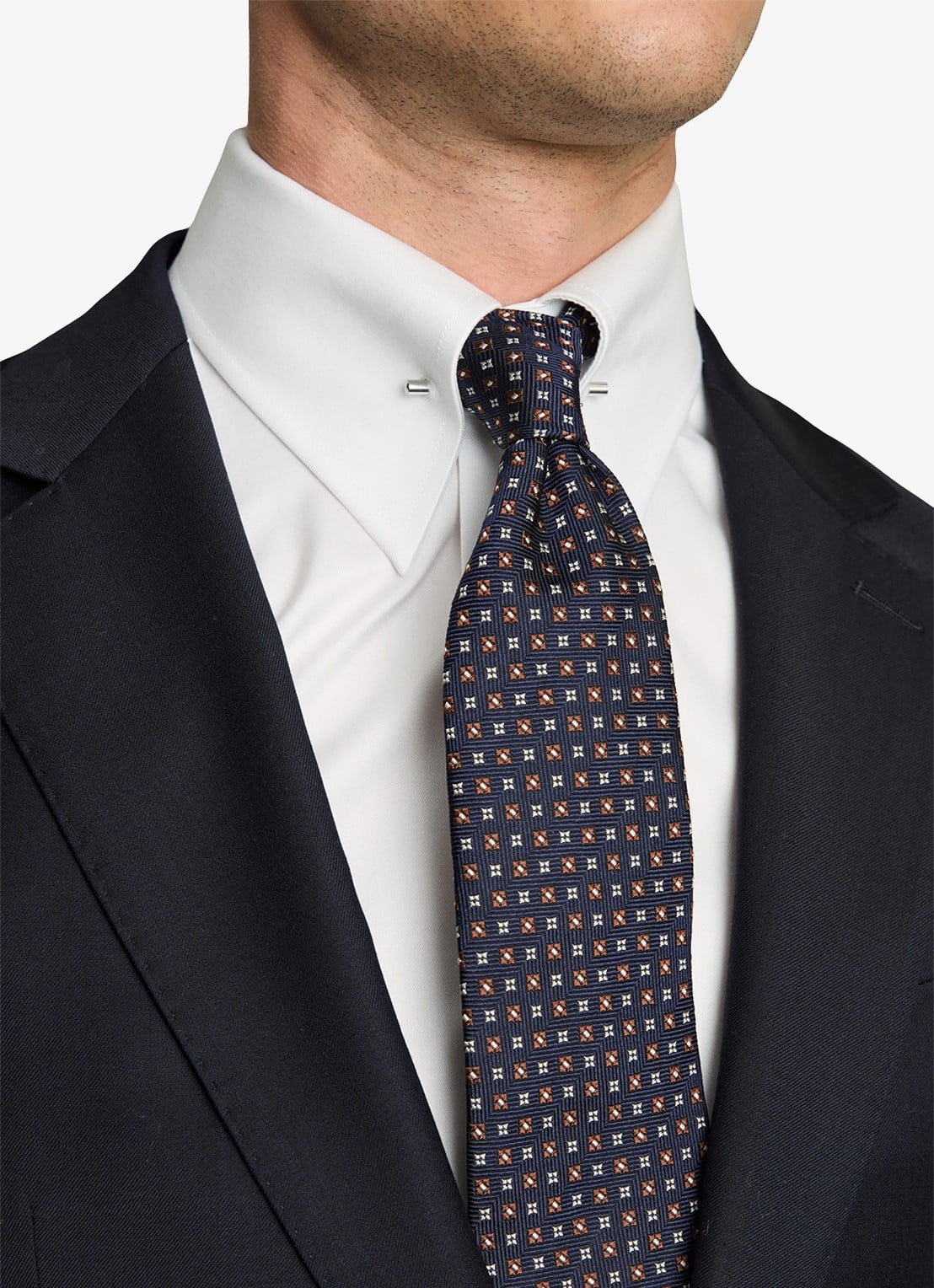Reiss Caldwell regular fit overhemd van katoen - detail 3 white / wit