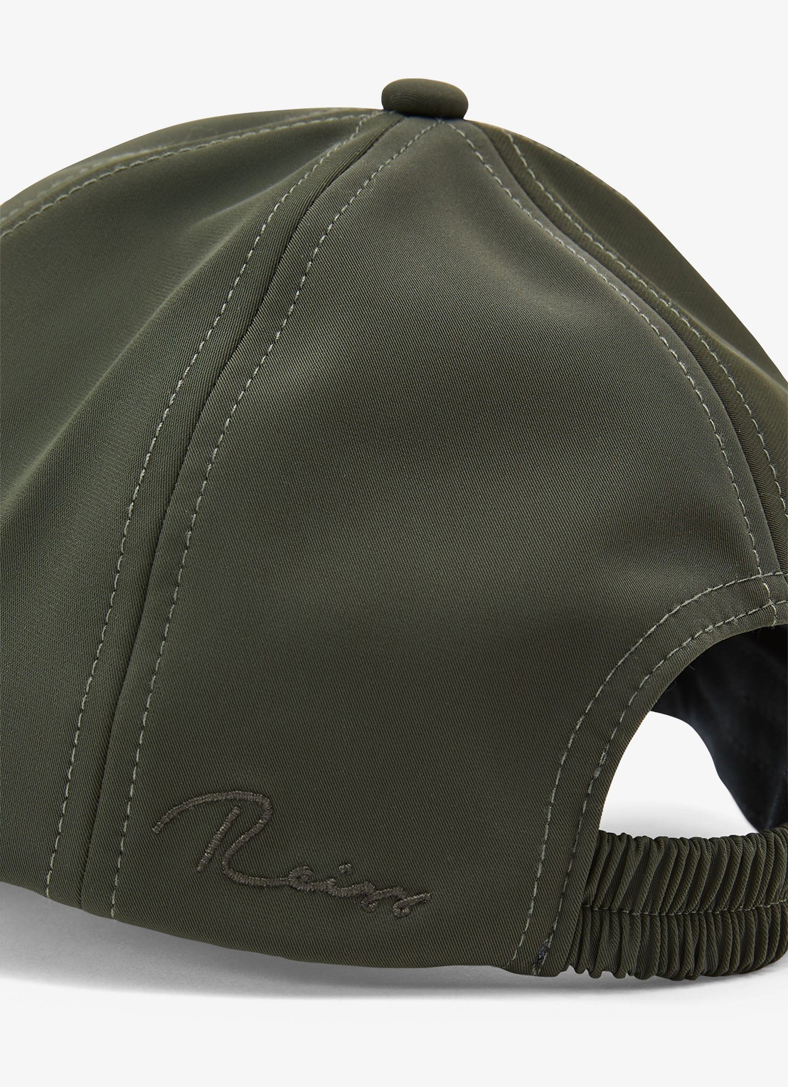 Reiss Caleb pet met logo - detail 4 donkergroen