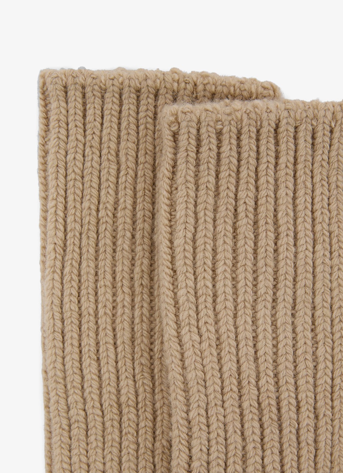 Reiss Carmen sokken in kasjmierblend - detail 3 camel