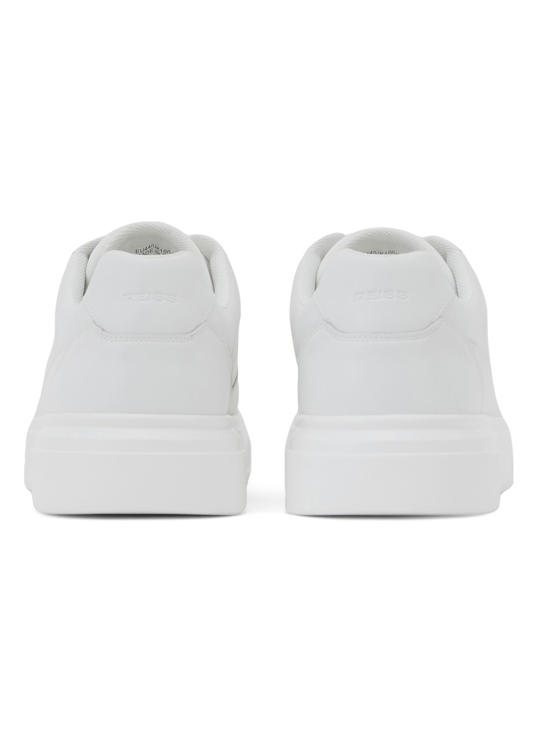 Reiss Cast sneaker van leer - detail 2 wit