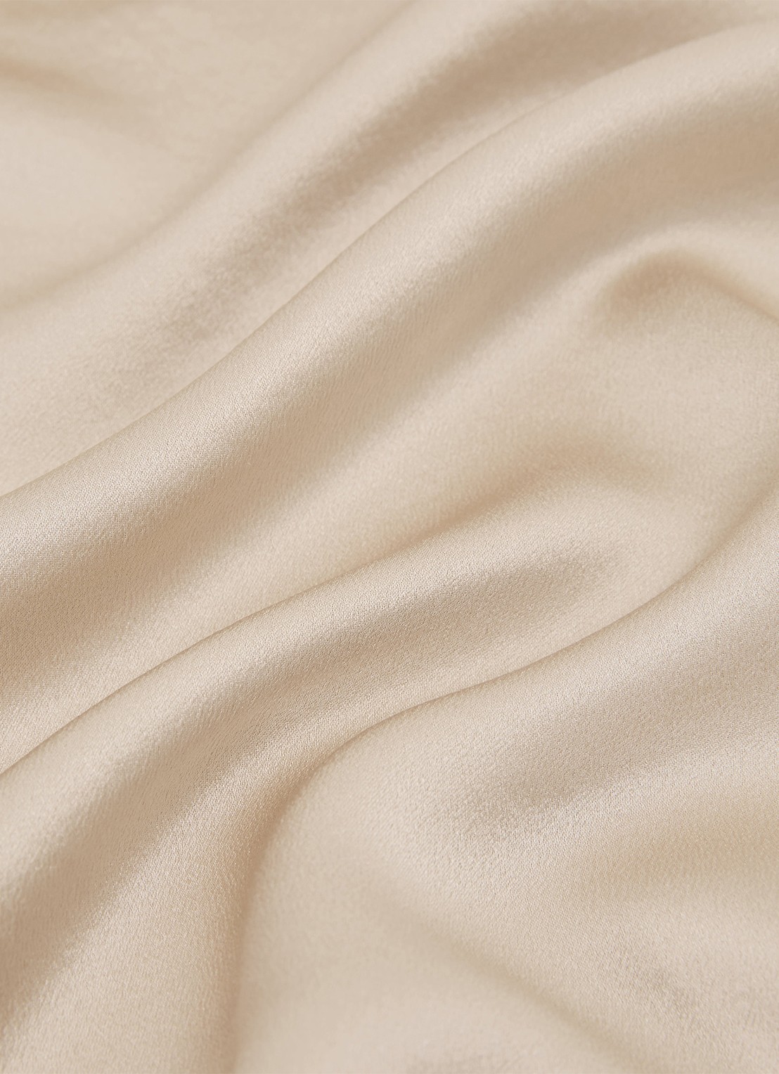 Reiss CATE silk Cowl-Neck Sleeveless Top - detail 4 creme