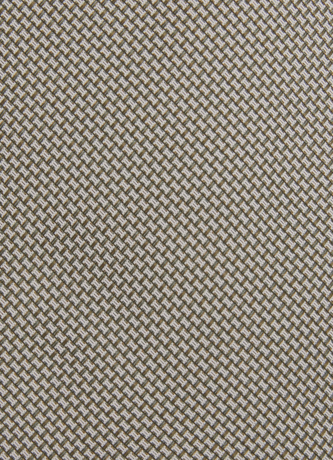 Reiss Ceremony stropdas in zijdeblend met microdessin - detail 3 beige