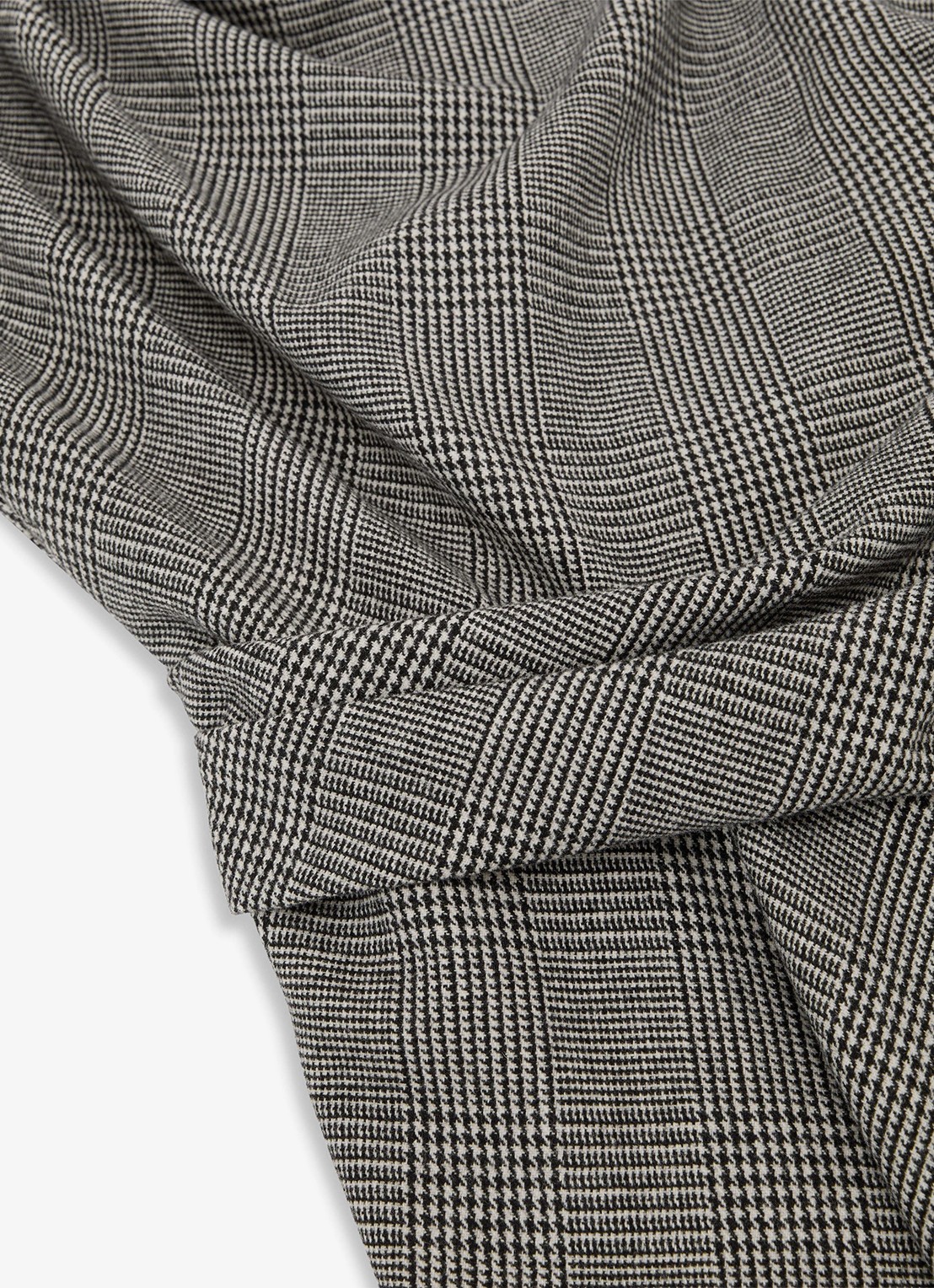 Reiss Clara midi jurk in wolblend - detail 6 grijs
