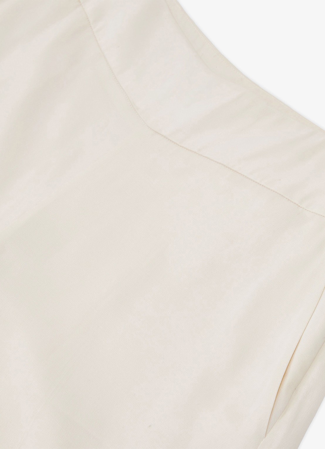 Reiss Clover high waist wide fit pantalon met steekzakken - detail 7 wit