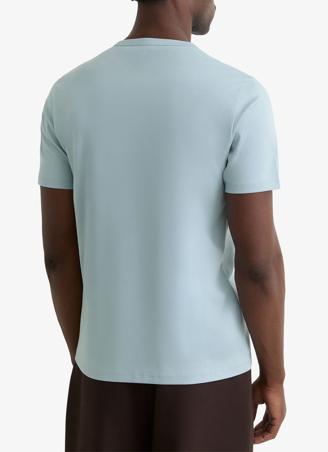 Reiss Count T-shirt met ronde hals - achterkant 6 blauw