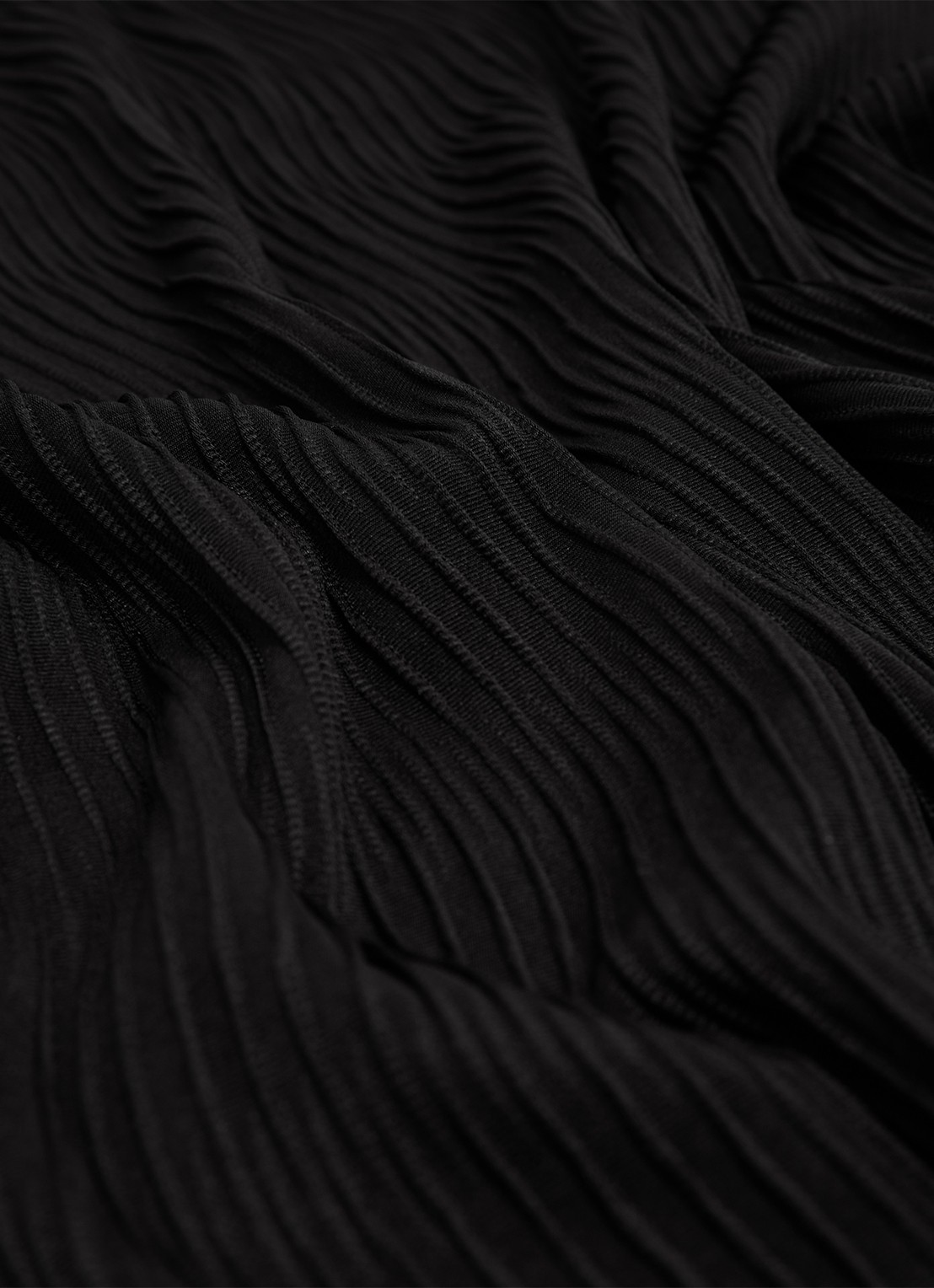 Reiss Cox T-shirt met structuur - detail 3 black / zwart