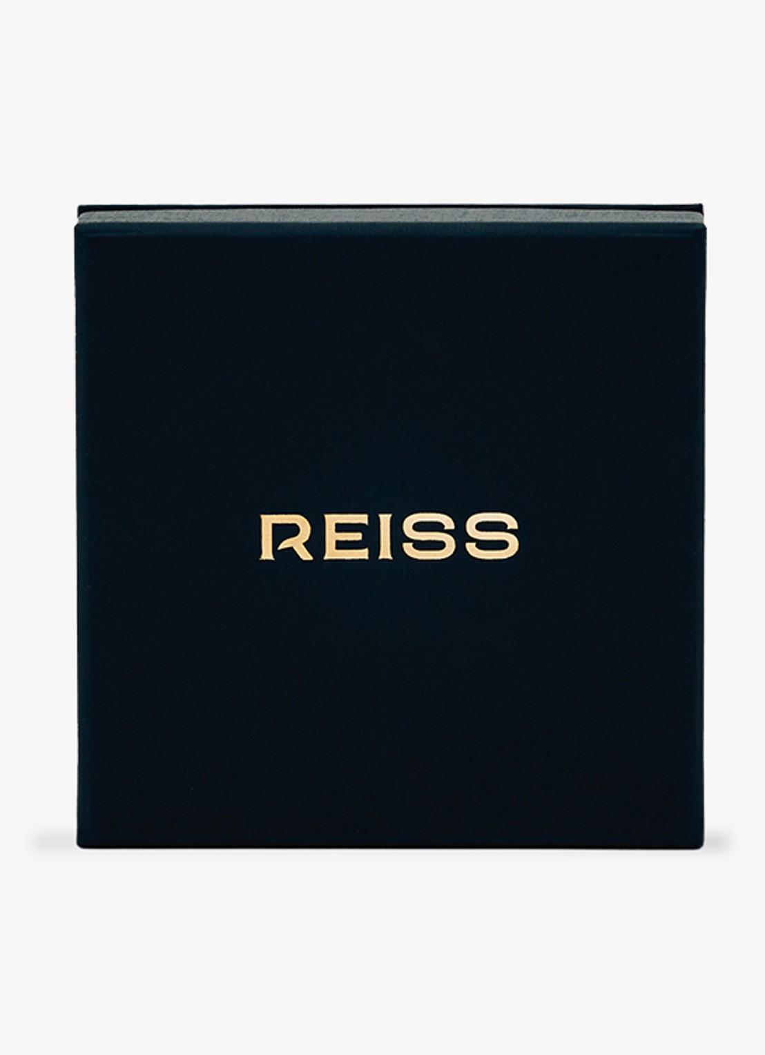 Reiss Crista oorstekers met kristal - detail 4 goud