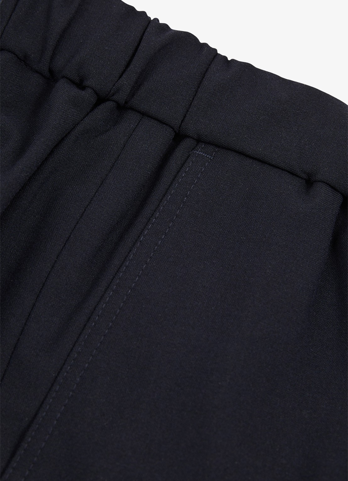 Reiss Deck straight fit korte chino met steekzakken - detail 5 donkerblauw