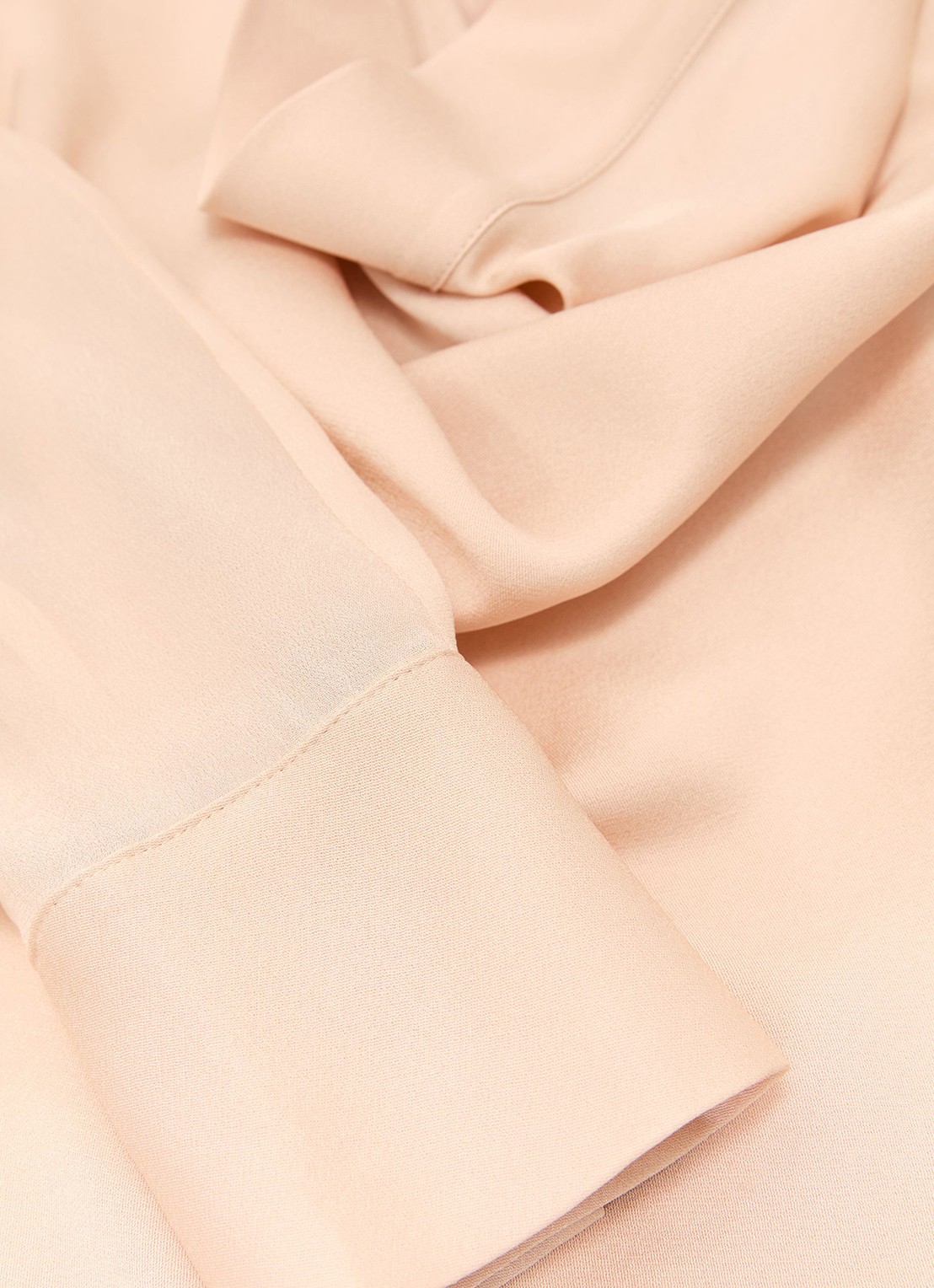 Reiss Dina tuniek met watervalhals  - detail 6 zalmroze