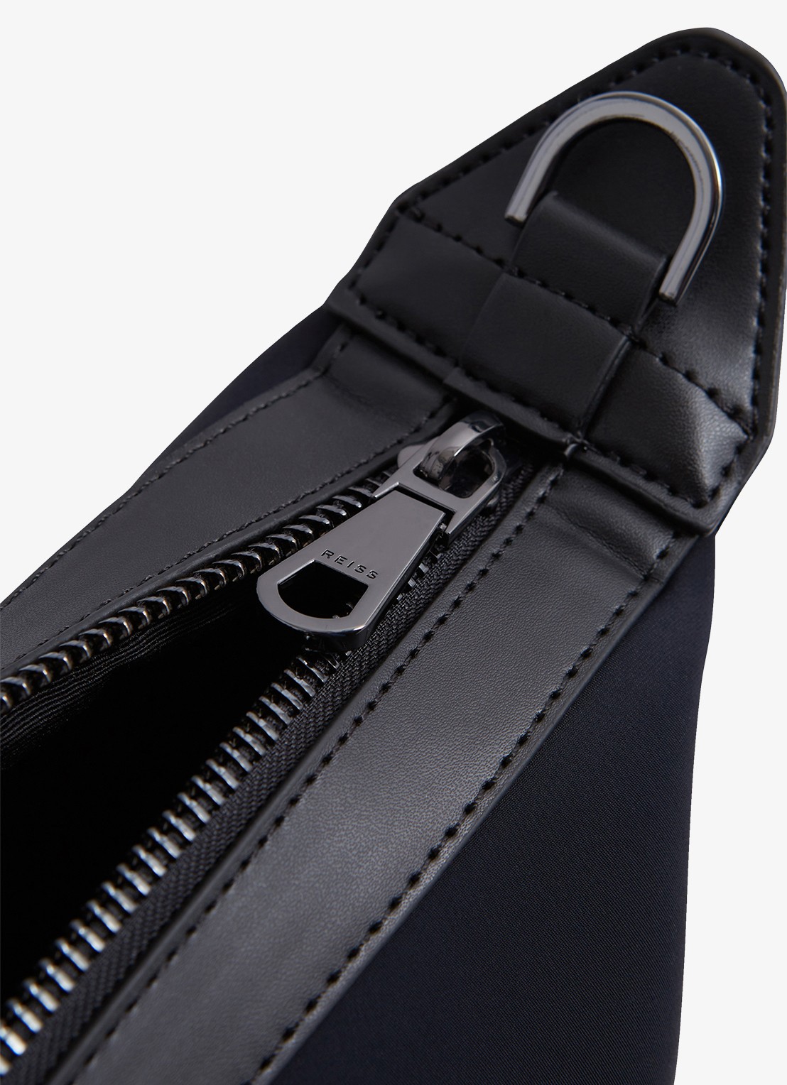 Reiss Elliot businesstas met afneembare schouderriem - detail 2 dark navy / blauw