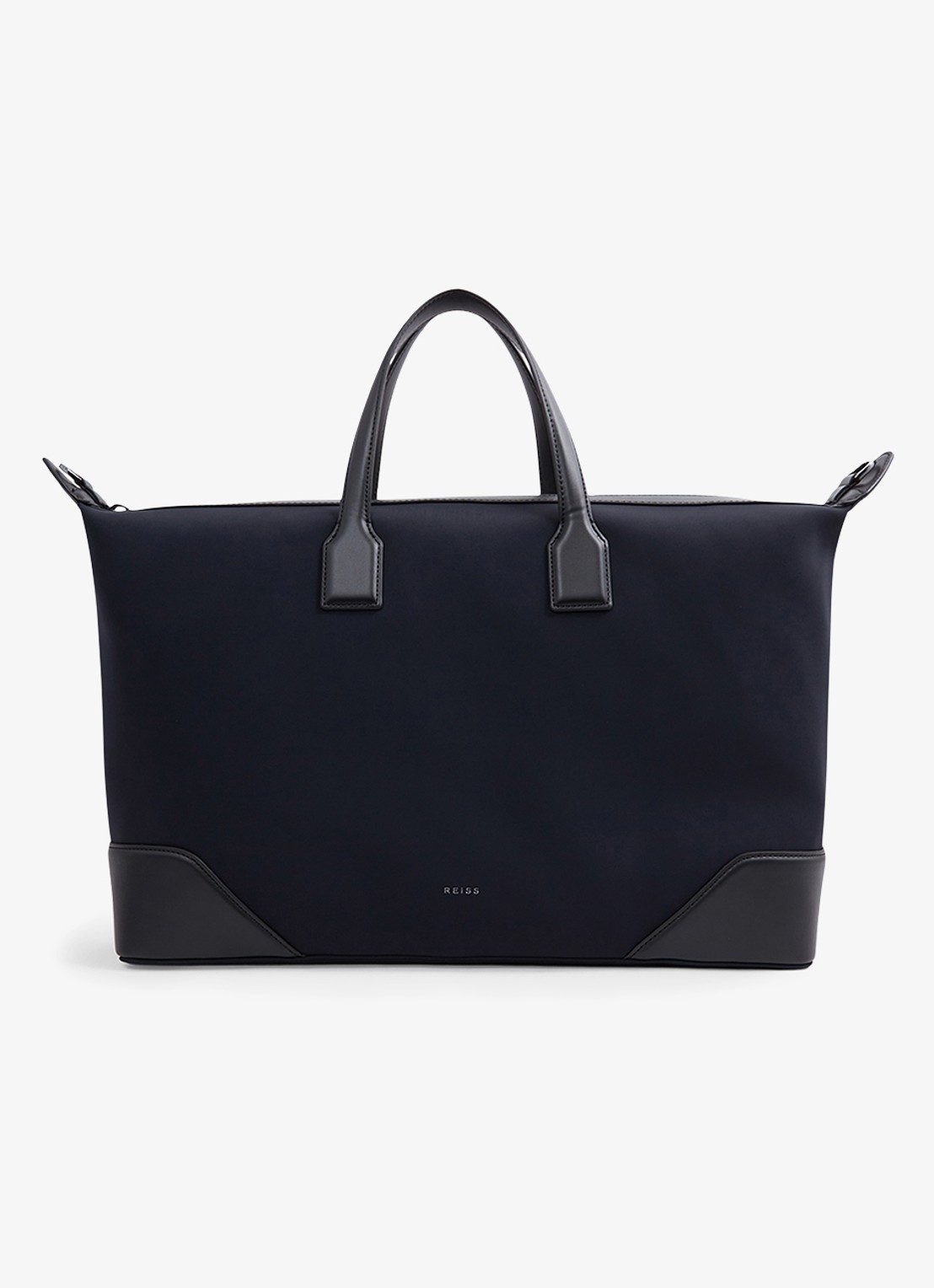 Reiss Elliot businesstas met afneembare schouderriem - voorkant 4 dark navy / blauw
