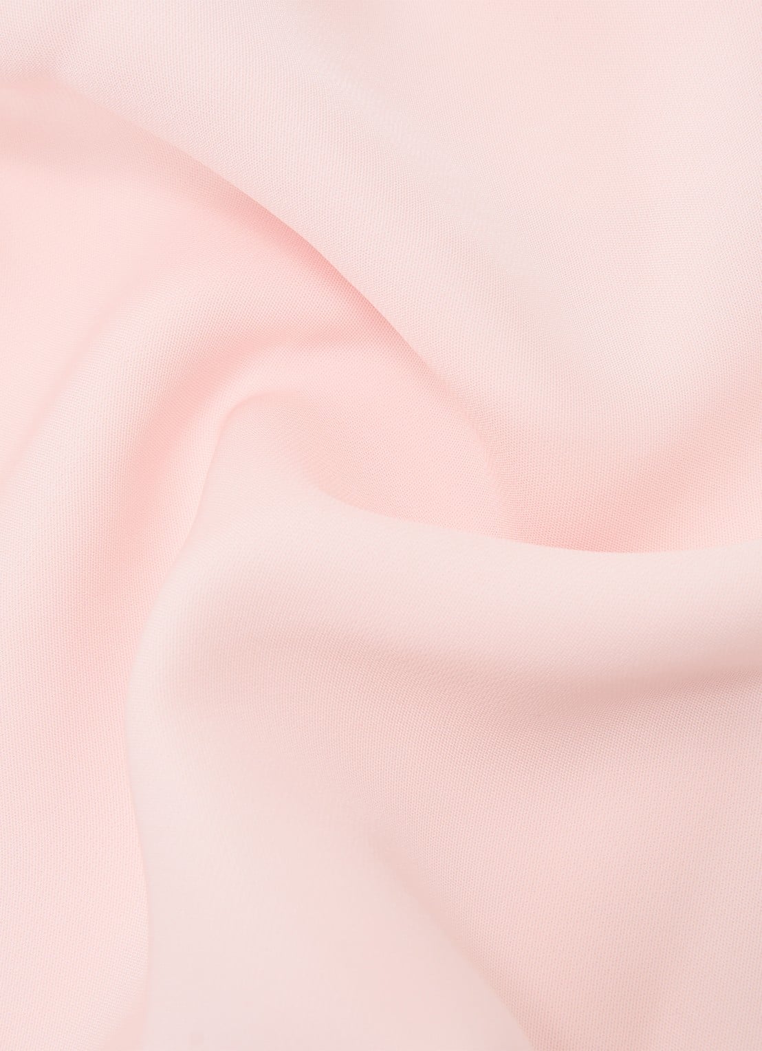 Reiss Emilia one shoulder top met sjaalkraag - detail 4 lichtroze