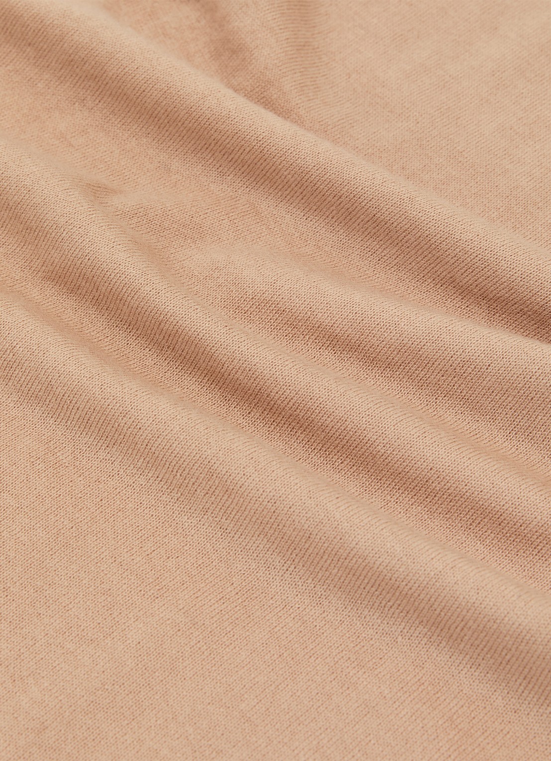Reiss Evelyn mouwloze top in merino wolblend - detail 3 camel