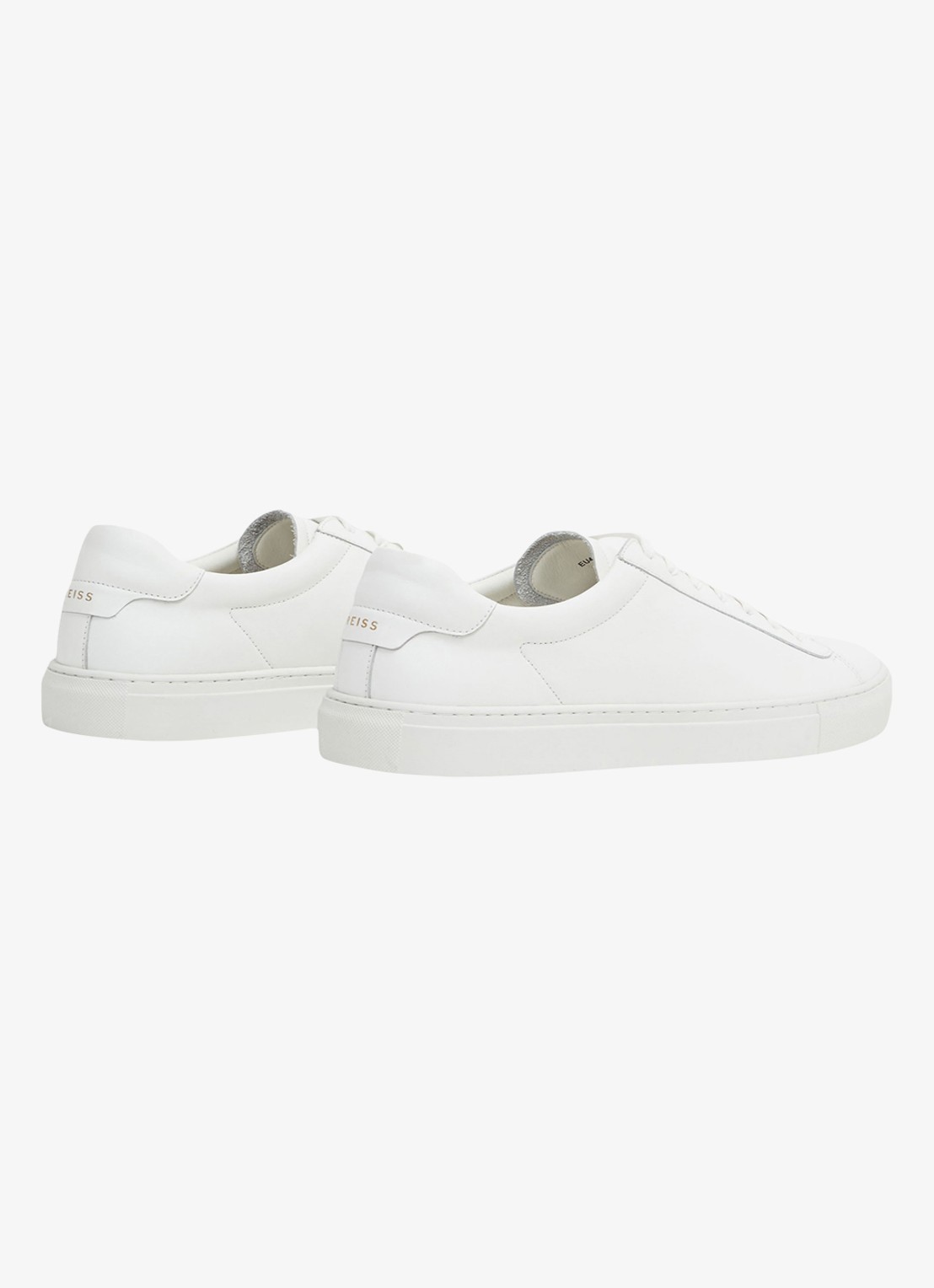 Reiss Finley sneakers met logo - detail 5 white / wit