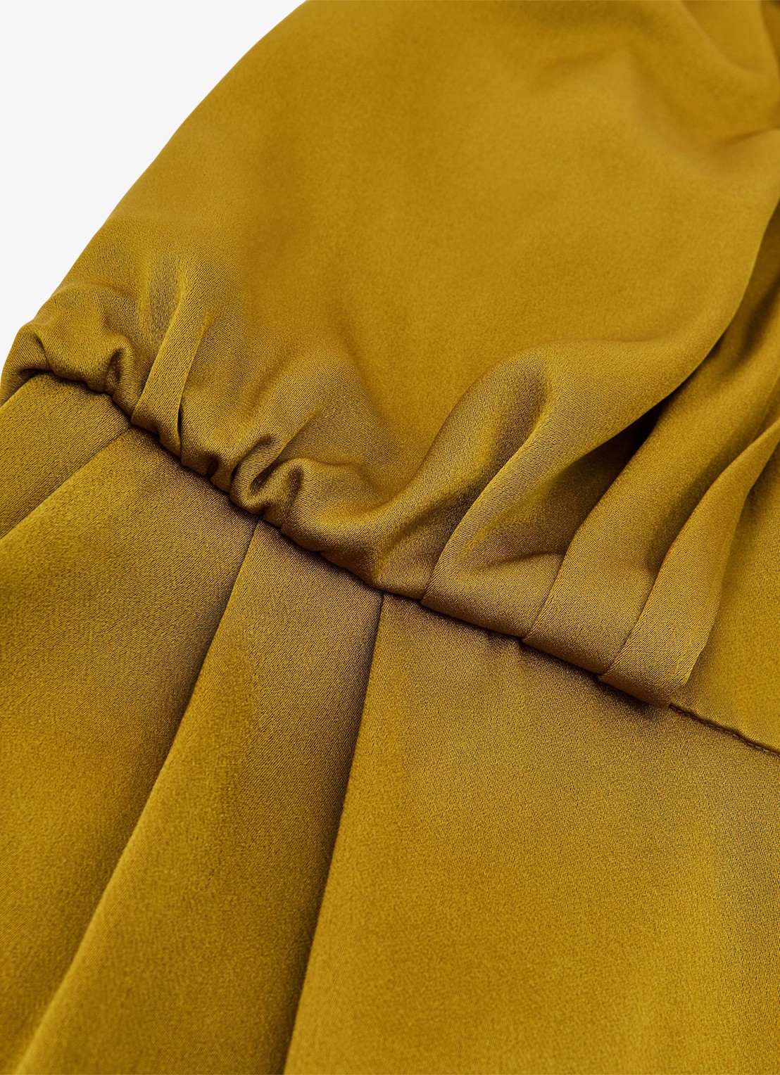 Reiss Finley wide leg jumpsuit met geplooid detail - detail 6 groen