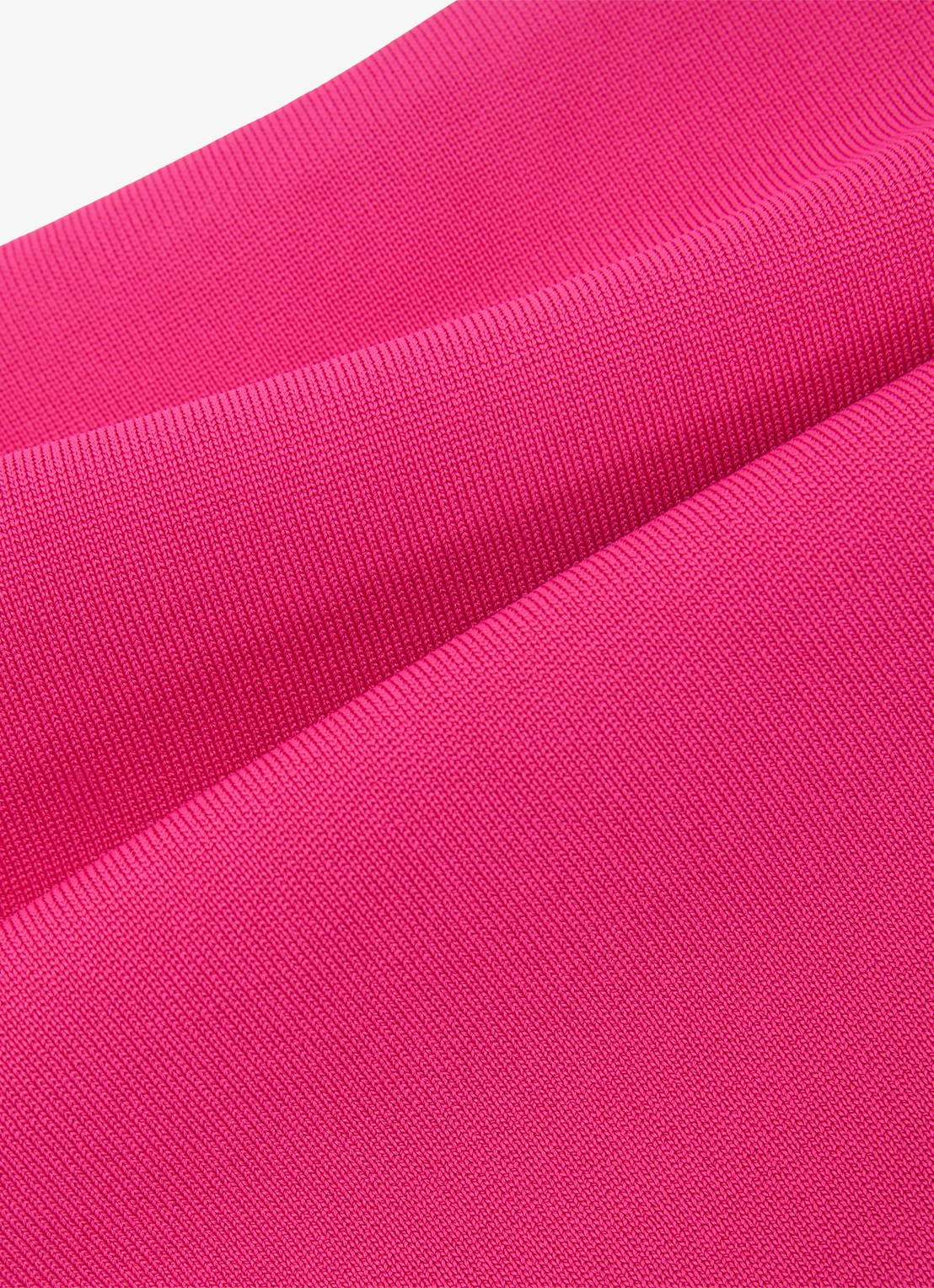 Reiss Fion fijngebreide top met rechthoekige hals - detail 4 roze