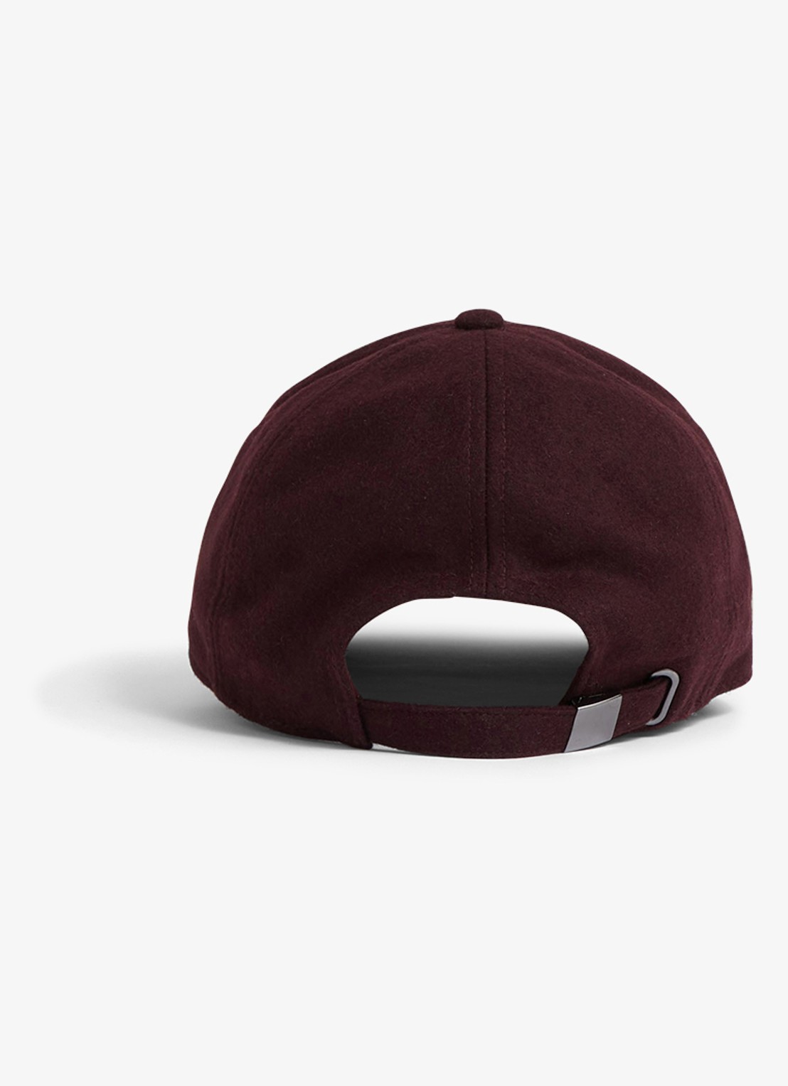 Reiss Fiona pet in wolblend  - achterkant 4 bordeauxrood