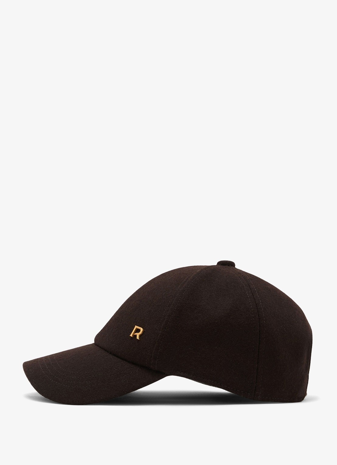 Reiss Fiona pet in wolblend  - detail 2 chocoladebruin