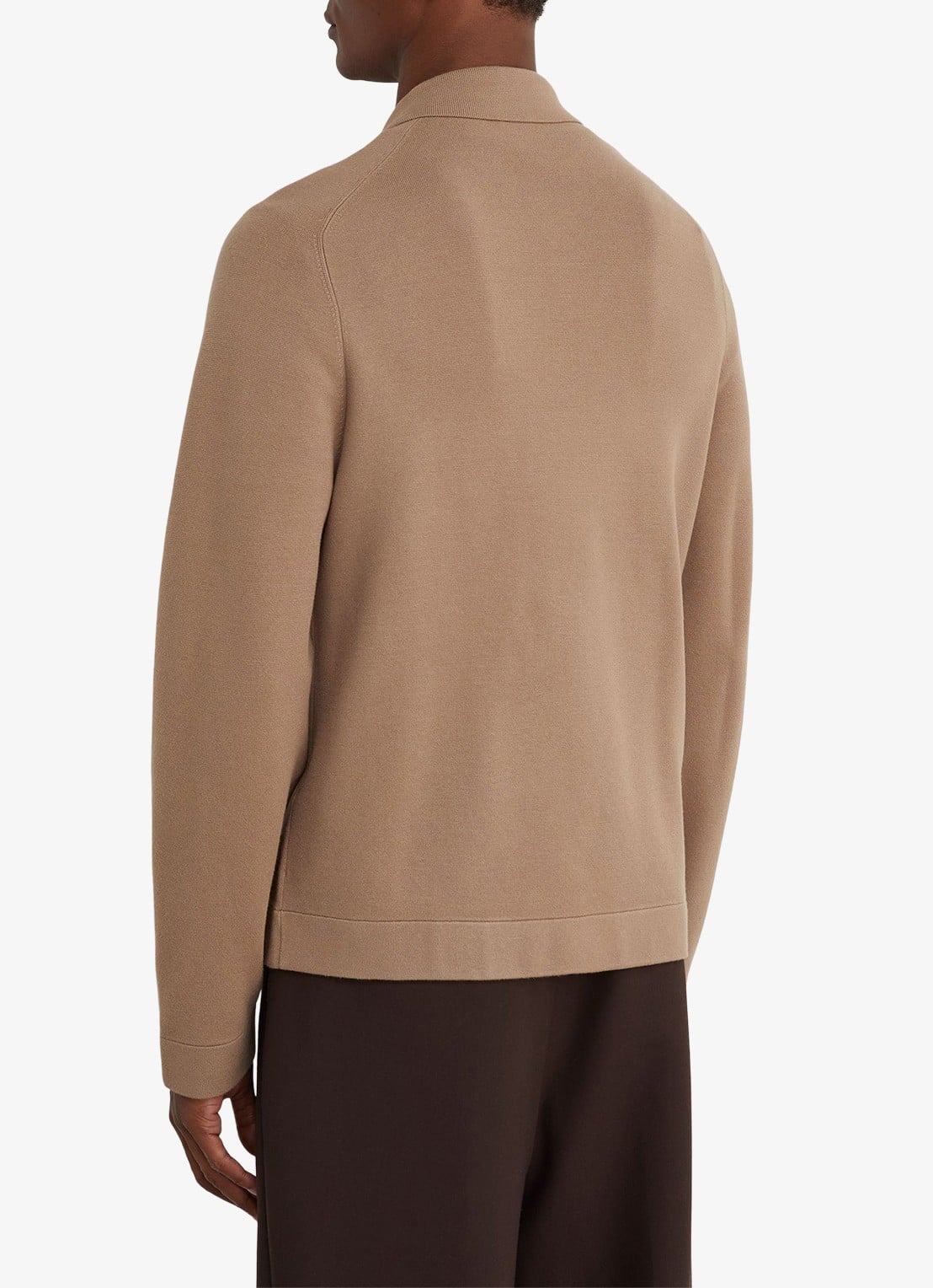 Reiss Fleetwood jack met borstzakken - achterkant 6 camel