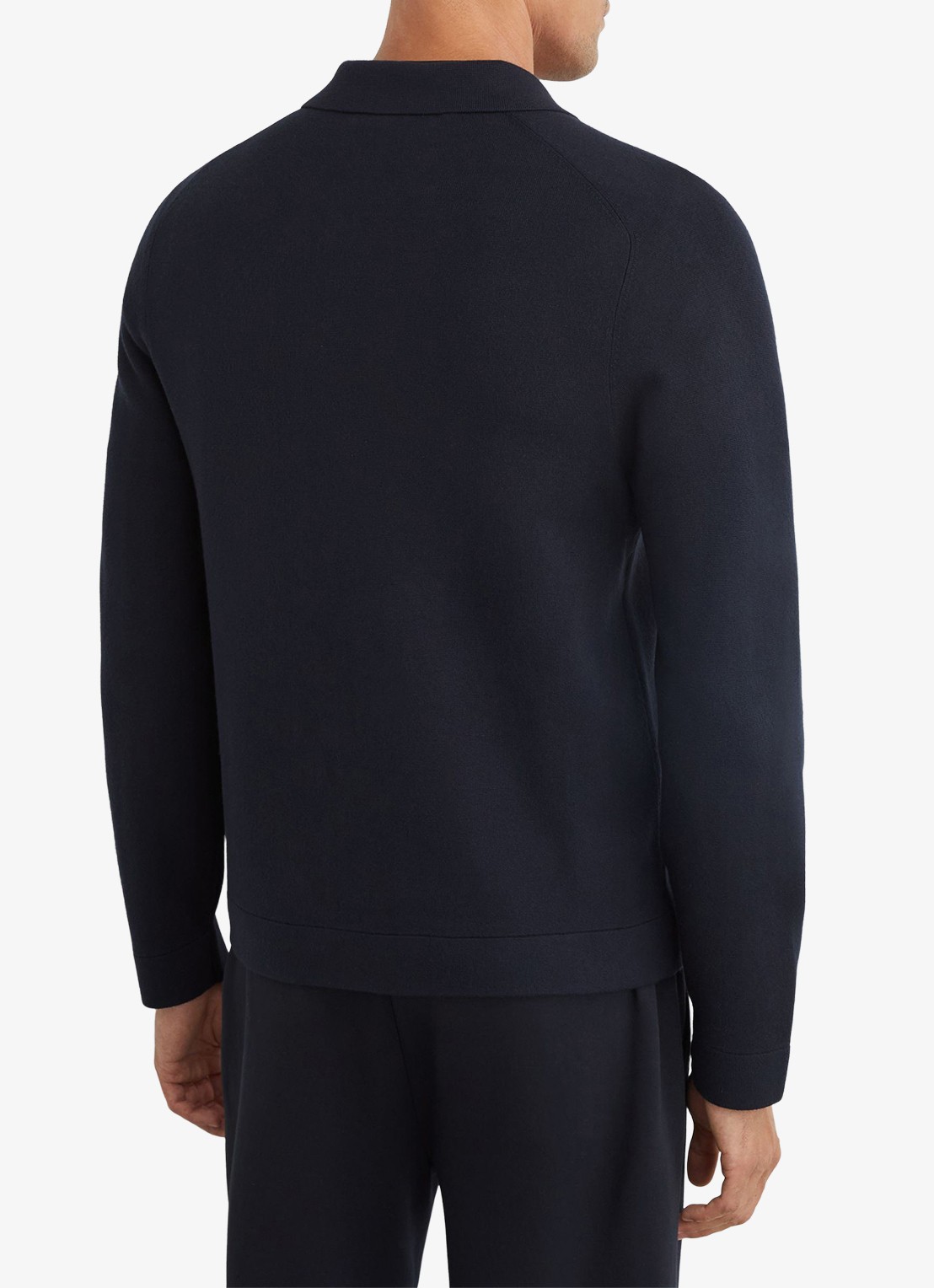 Reiss Fleetwood jack met borstzakken - achterkant 7 navy / blauw
