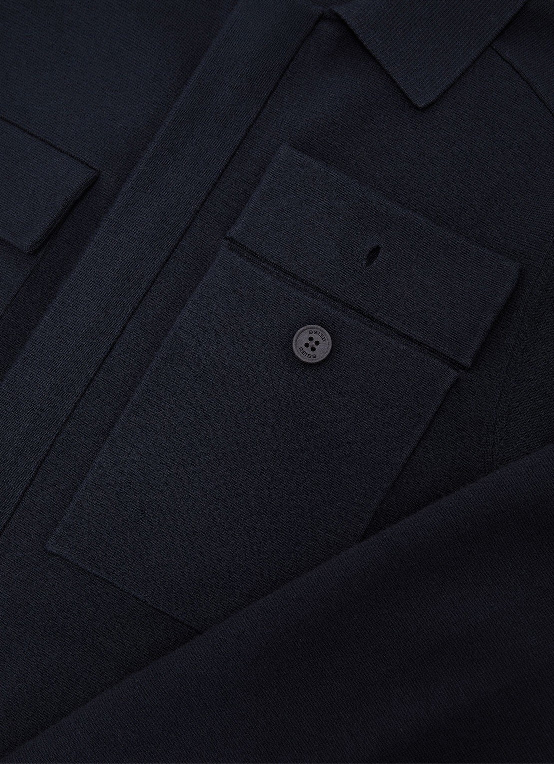 Reiss Fleetwood jack met borstzakken - detail 3 navy / blauw