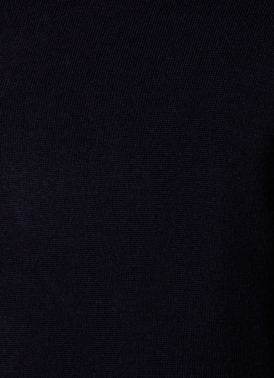 Reiss Forbes fijngebreid vest van wol met stretch - detail 3 donkerblauw