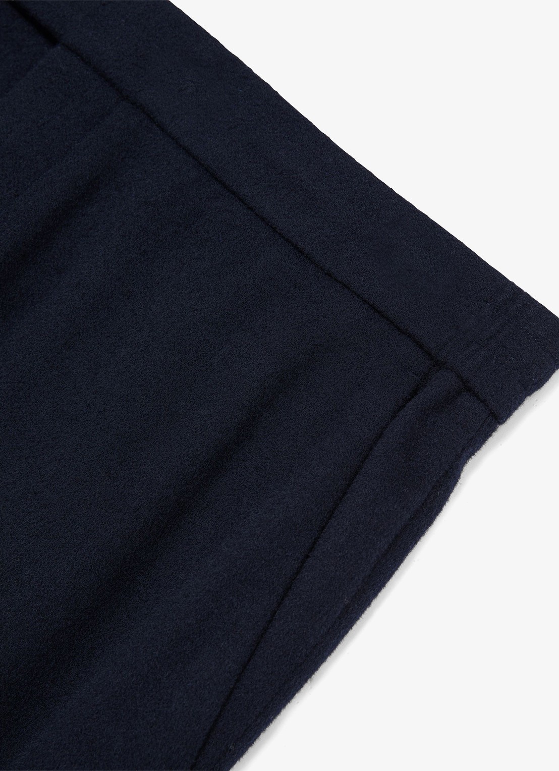 Reiss Found tailored fit pantalon in wolblend - detail 5 navy / blauw